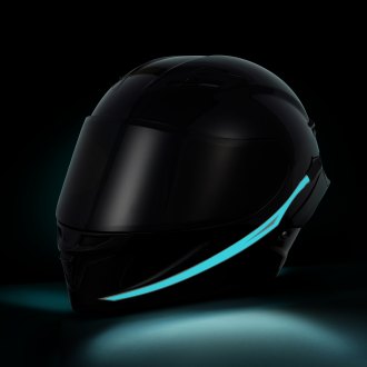 Ryde 43L Motorcycle Helmet Top Box with LED light 
