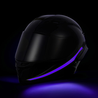 LEGASEE® - Purple Rechargable Helmet Light Tapes