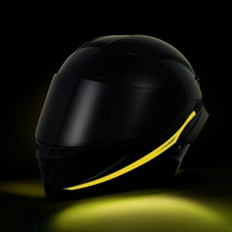 LEGASEE® - Yellow Rechargable Helmet Light Tapes