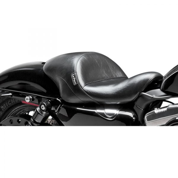 LePera® - Aviator Smooth Black Up-Front Solo Seat