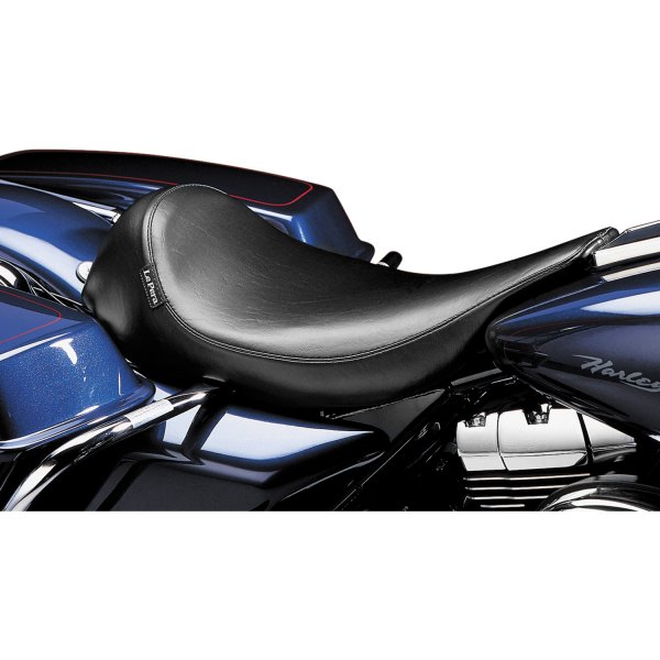 LePera® - Silhouette Series Smooth Black Solo Seat