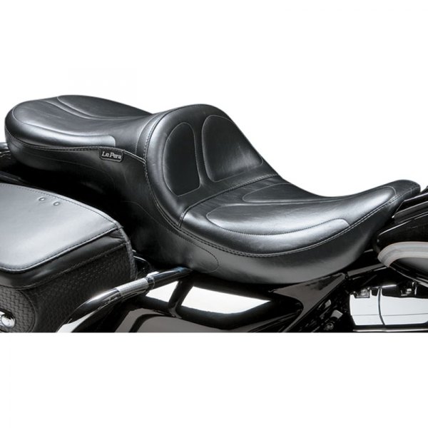 LePera® - Maverick Stitched Black Full-Length Seat