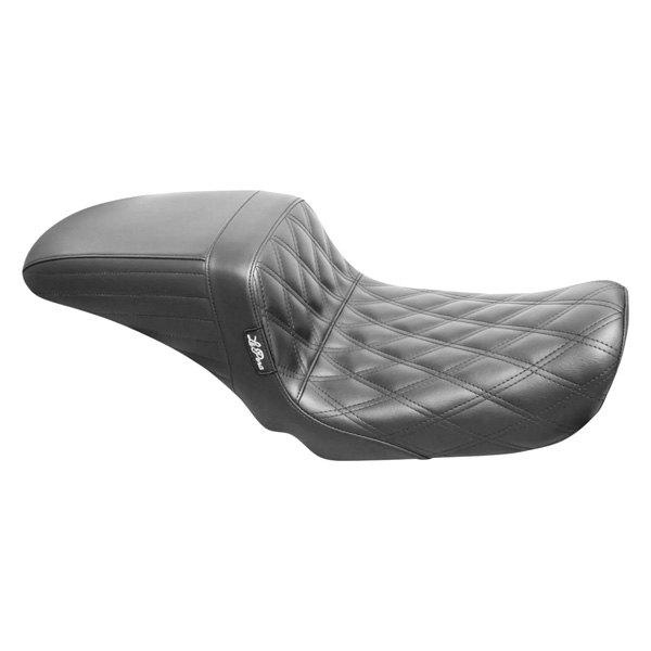 LePera® - Double Diamond Black Kickflip Seat with Black Stitching