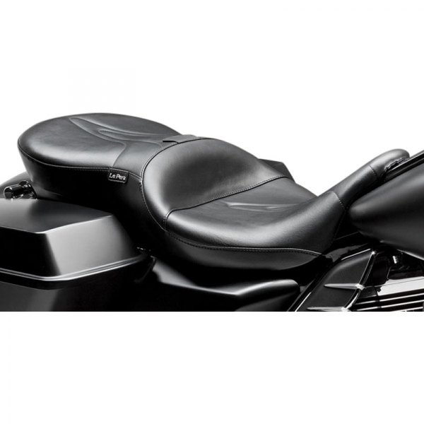 LePera® - RT66 Stitched Black 2-Up Seat with Driver Backrest