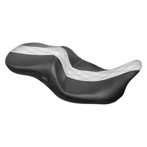 LePera® - Maverick Daddy Long Legs HR Inlay Double Diamond White Seat