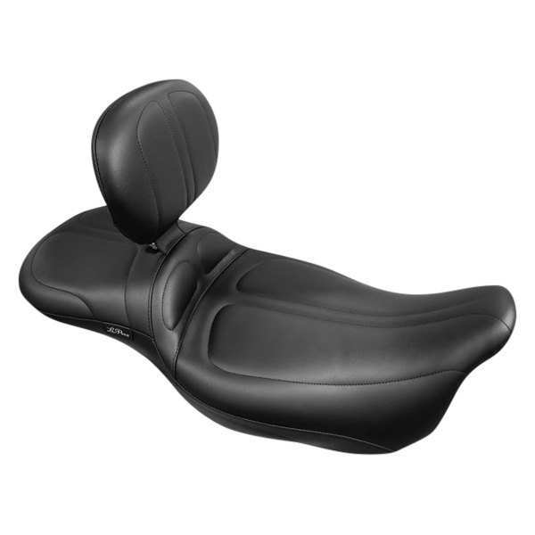 LePera® - Maverick Stitched Black Daddy Long Legs DLT Seat with Backrest