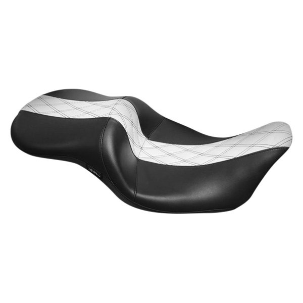 LePera® - Maverick HR Inlay Double Diamond White Seat