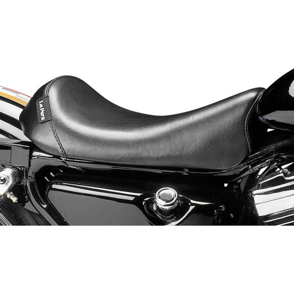 LePera® - Bare Bones Smooth Carbon Fiber Solo Seat with Biker Gel