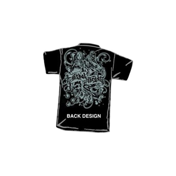 Lethal Threat® - Sportbike Tattoo Men's T-Shirt (X-Large, Black)