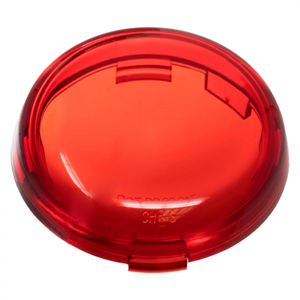 Letric Lighting® - Bullet Style 2" Red Turn Signal Lenses