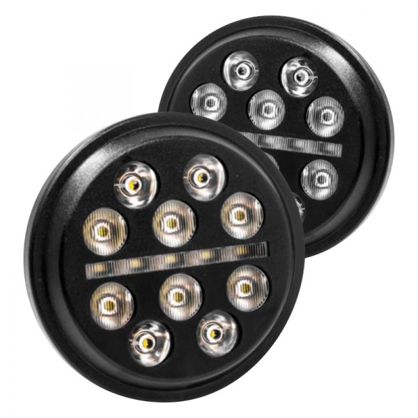 Letric Lighting® - Buck-Shot 4.5" Round LED Passing Lamps