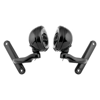 Letric Lighting® - Full Halo 4.5" 2x30W Round LED Passing Lamps