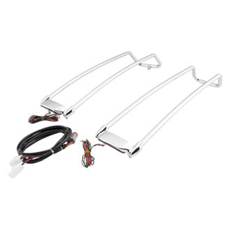 Letric Lighting® - Saddlebag Lid Rail Guard with Light Kit