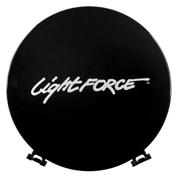 Lightforce® - 8" Round Black Polycarbonate Light Cover for Genesis Series Light