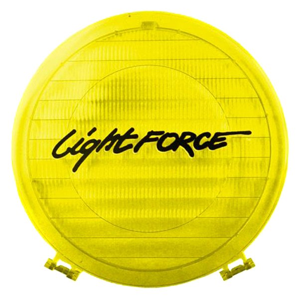 Lightforce® - 8" Round Yellow Polycarbonate Wide Beam Light Cover for Genesis Series Light