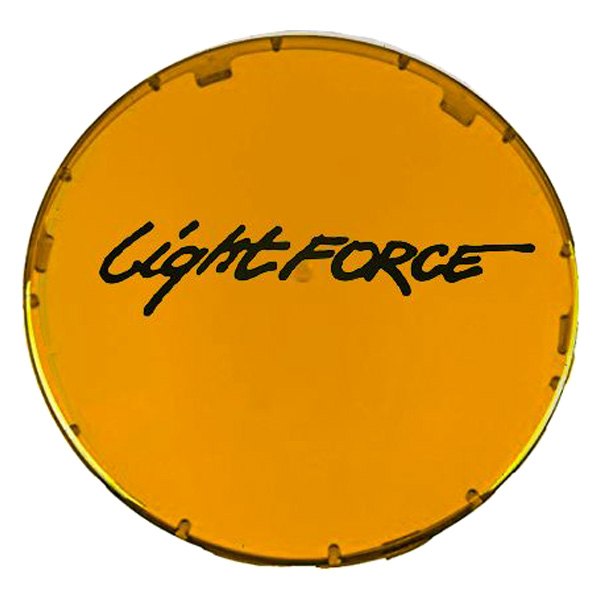 Lightforce® - 10" Round Amber Polycarbonate Spot Beam Light Cover for Blitz, XGT Series Light