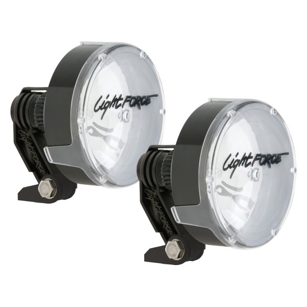 Lightforce® - Lance Low Mount 6" 2x75W Round Driving Beam Lights