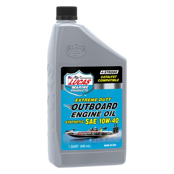 Lucas Oil® - Outboard SAE 10W-40 Synthetic Engine Oil, 1 Quart