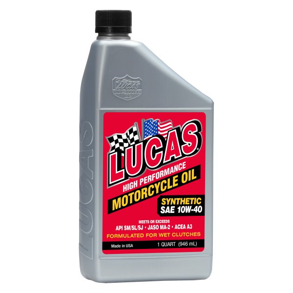 Lucas Oil® - High Performance SAE 10W-40 Synthetic Motor Oil, 1 Quart