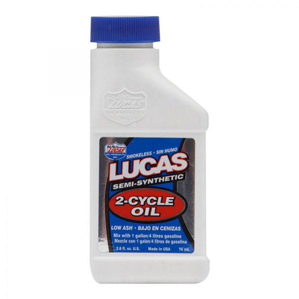 Lucas Oil® - Semi-Synthetic 2-Cycle Motorcycle Oil, 2.6 fl oz x 1 Piece