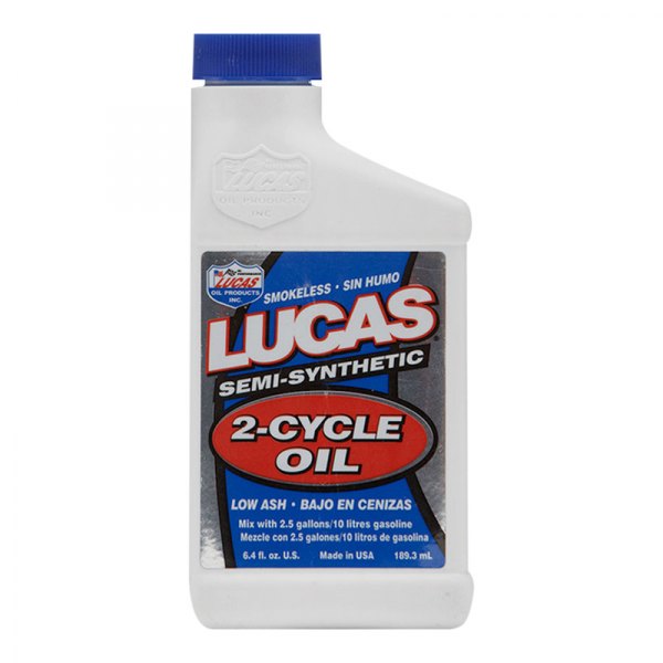 Lucas Oil® - Semi-Synthetic 2-Cycle Motorcycle Oil, 6.4 fl oz