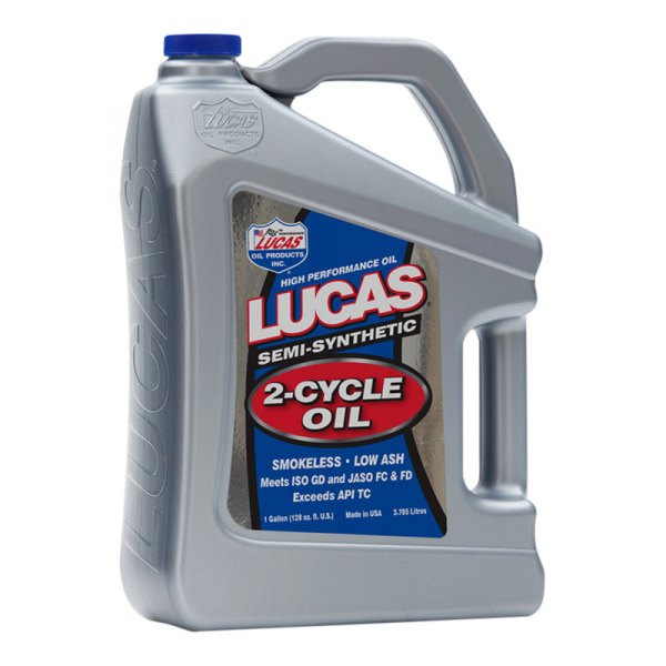 Lucas Oil® - Semi-Synthetic 2-Cycle Motorcycle Oil, 1 Gallon