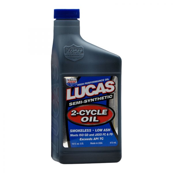 Lucas Oil® - Semi-Synthetic 2-Cycle Motorcycle Oil, 1 Pint