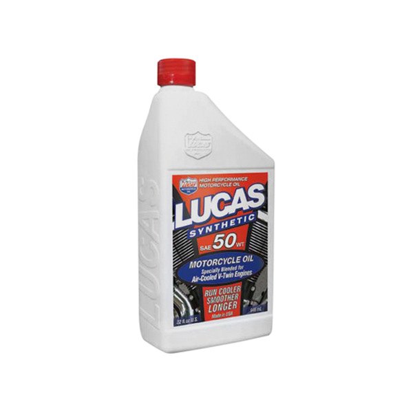 Lucas Oil® - SAE 50WT Synthetic Motorcycle Oil, 1 Quart