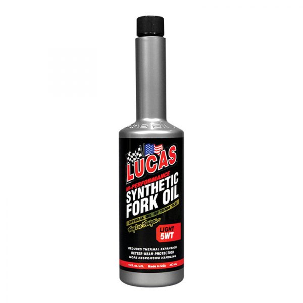 Lucas Oil® - SAE 5WT 16 oz. Motorcycle Synthetic Fork Oil