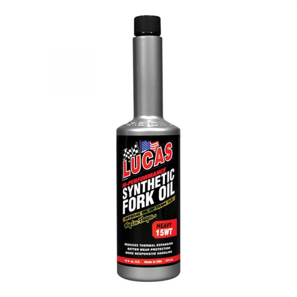 Lucas Oil® - SAE 15WT 16 oz. Motorcycle Synthetic Fork Oil