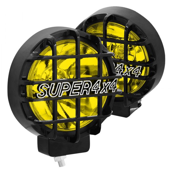Lumen® - 6" Super 4x4 Round Fog Beam Yellow Lights