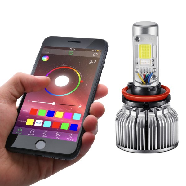 Lumen® - App Controlled RGB LED Conversion Kit (H11)