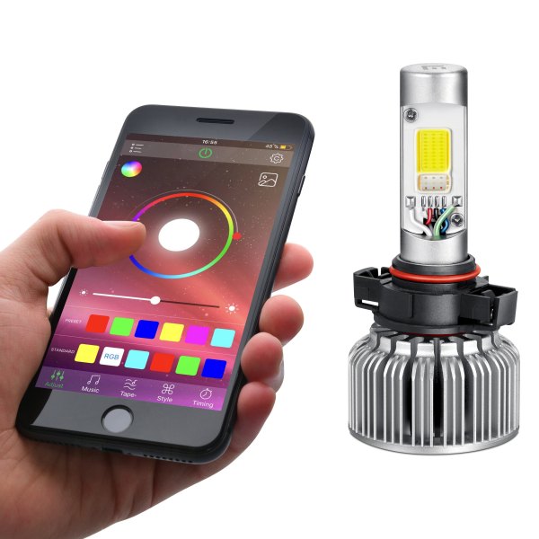 Lumen® - App Controlled RGB LED Conversion Kit (H16 / 5202)