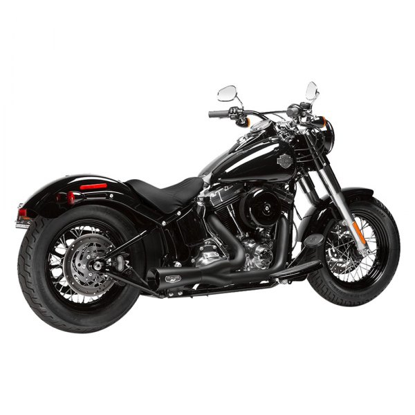 softail slim slip on exhaust