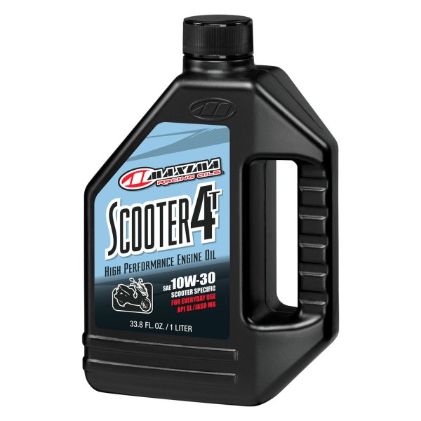 Maxima Racing Oils® - Performance Brake-In Scooter 4T SAE 10W-40 Conventional Engine Oil, 1 Liter