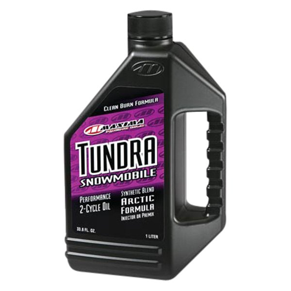 Maxima Racing Oils® - Tundra Snowmobile 2-Stroke Synthetic Premix/Injector Engine Oil, 1 Gallon