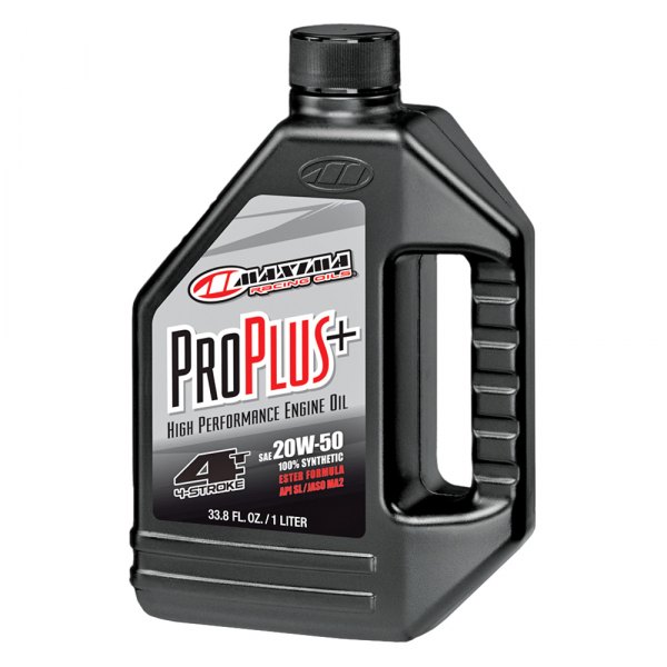 Maxima Racing Oils® - Pro Plus+ SAE 20W-50 Synthetic Engine Oil, 1 Liter