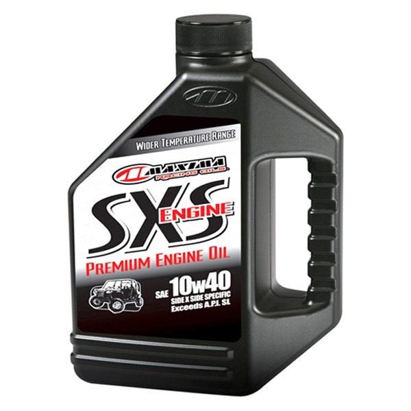  Maxima Racing Oils® - SXS SAE 10W-40 Premium Engine Oil, 1 Gallon