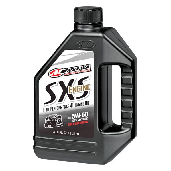 Maxima Racing Oils® - SXS SAE 5W-50 Synthetic Engine Oil, 1 Liter