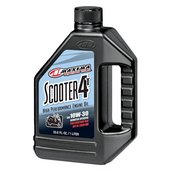 Maxima Racing Oils® - Scooter 4T SAE 10W-30 Engine Oil, 1 Liter