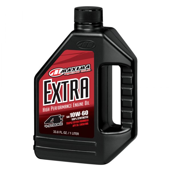  Maxima Racing Oils® - Maxum Extra 4™ SAE 10W-60 Full Synthetic Engine Oil, 1 Gallon