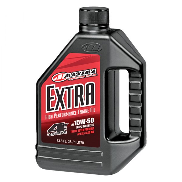 Maxima Racing Oils® - Maxum 4 SAE 15W-50 Synthetic Engine Oil, 1 Liter