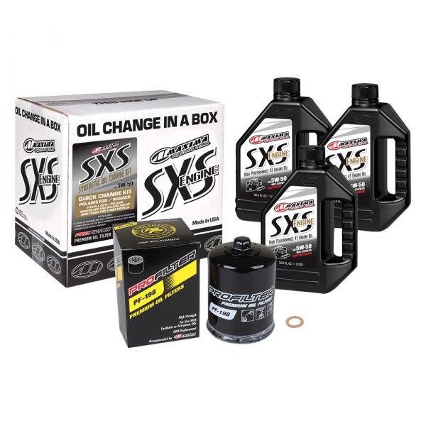 Maxima Racing Oils® - SXS SAE 5W-50 Quick Change Kit