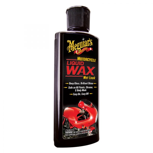  Meguiars® - 6 oz. Motorcycle Liquid Wax Wet Look