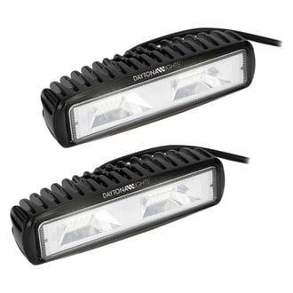 Metra® - 6.3" 2x40W Rectangular Spot Beam LED Lights