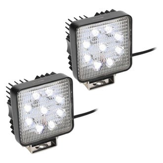Metra® - 4.3" 2x54W Square Flood Beam LED Lights