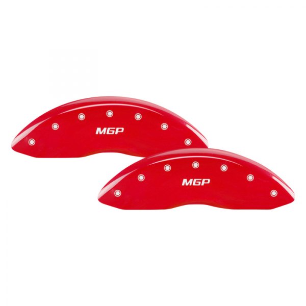 MGP® - Gloss Red Caliper Covers with MGP Engraving