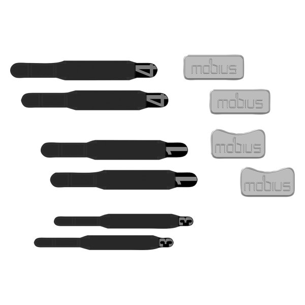 Mobius® - Replacement Strap Kit (Large, Black)