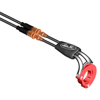 Motion Pro® - Revolver™ Black Vinyl Throttle Push-Pull Cable Set