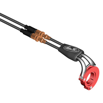 Motion Pro® - Revolver™ Black Vinyl Throttle Push-Pull Cable Set